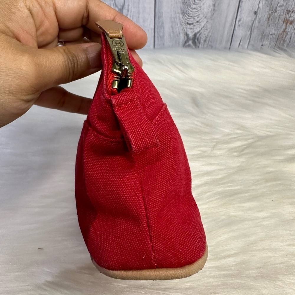 HERMES mini bolide pouch in red - Picture 5 of 17